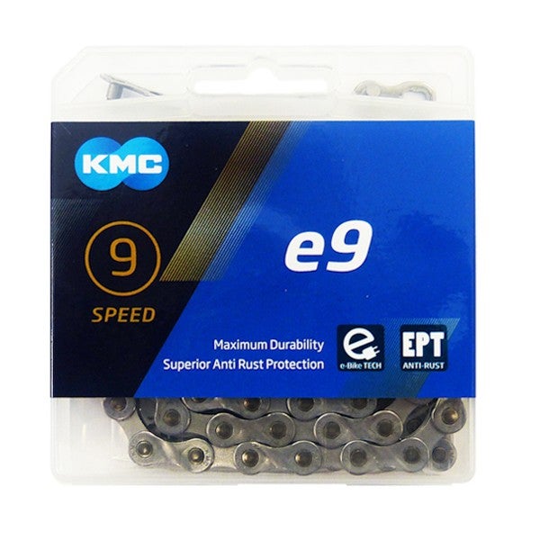 KMC e9 EPT EL-Sykkel 9-delt Sykkelkjede by Sykkelkomponenter
