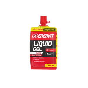 Enervit Liquid Competition m/Koffein Sitrus Energigel