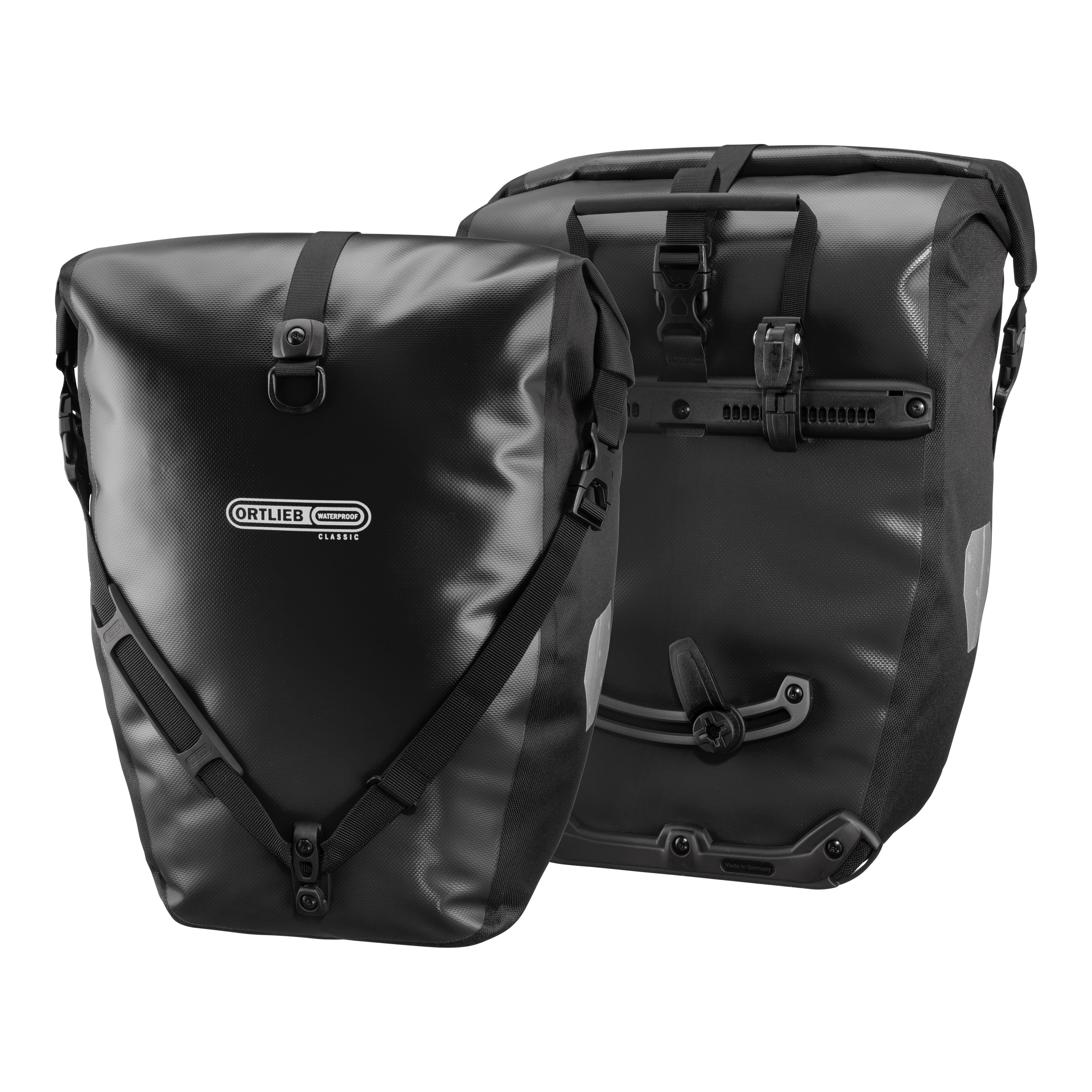 Ortlieb Back-Roller Classic Sidevesker, Svart by Sykkelkomponenter