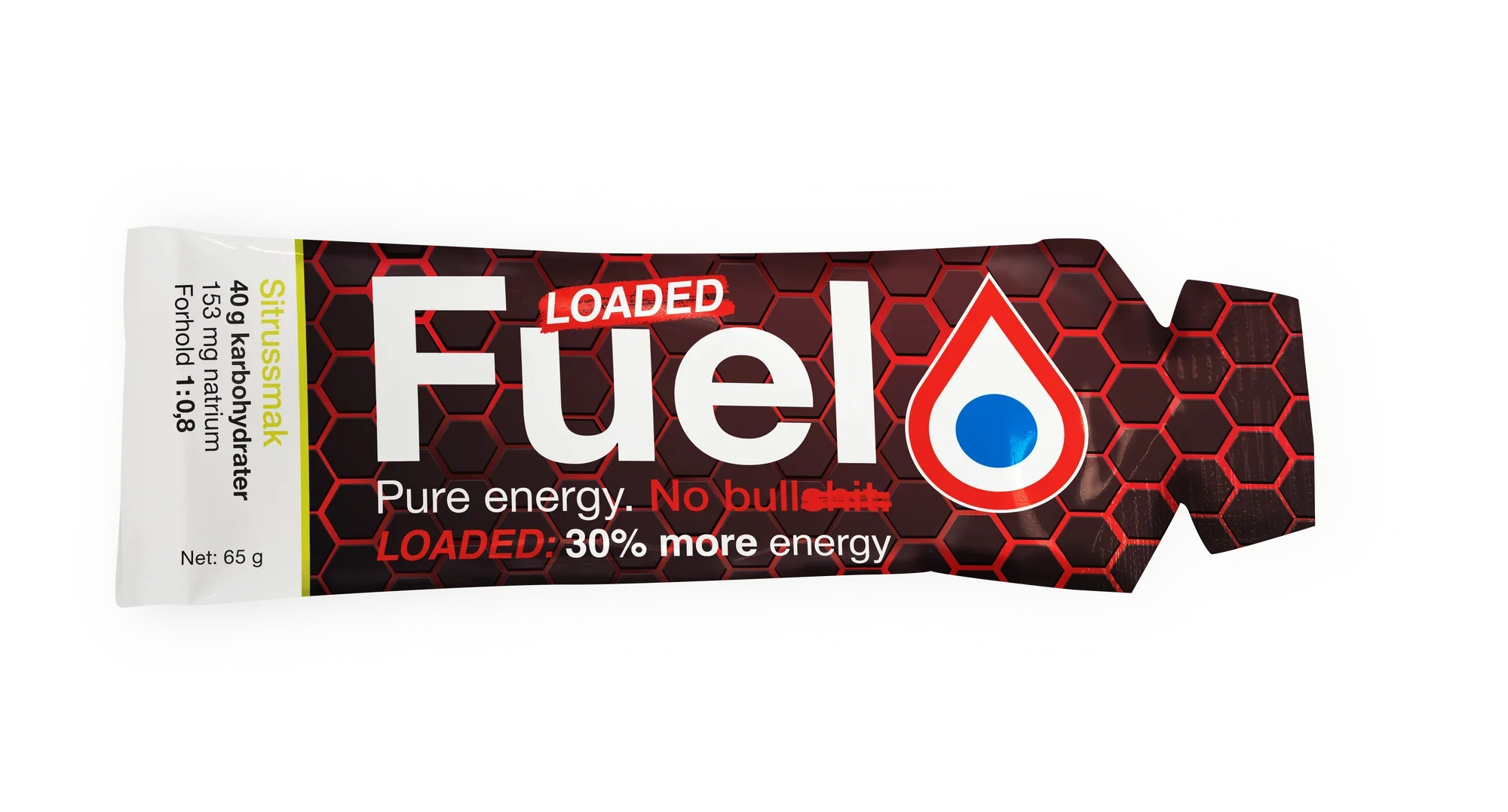 Fuel Of Norway Loaded Fuel Sitrus Energigel 20 stk by Sykkelkomponenter