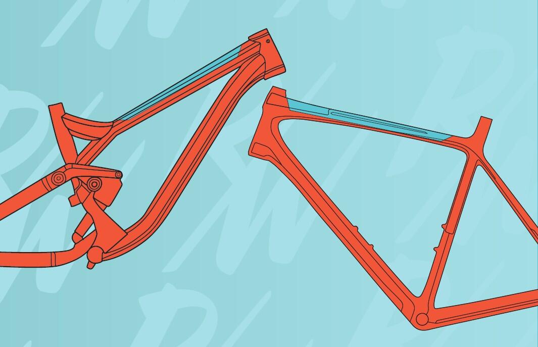 RideWrap Essential Toptube Beskyttelse by Sykkelkomponenter