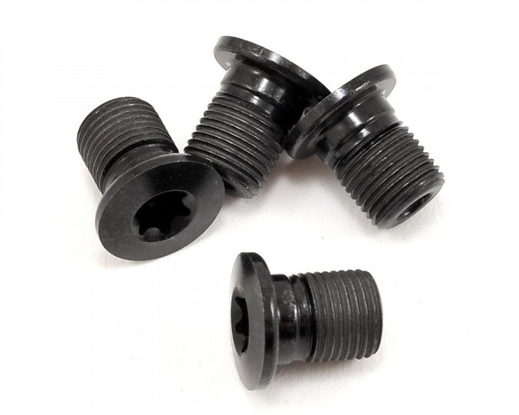 Shimano M8 x 10,1mm FC-9000/FC-R9100/FC-M980 4 pk Krankbolter by Sykkelkomponenter