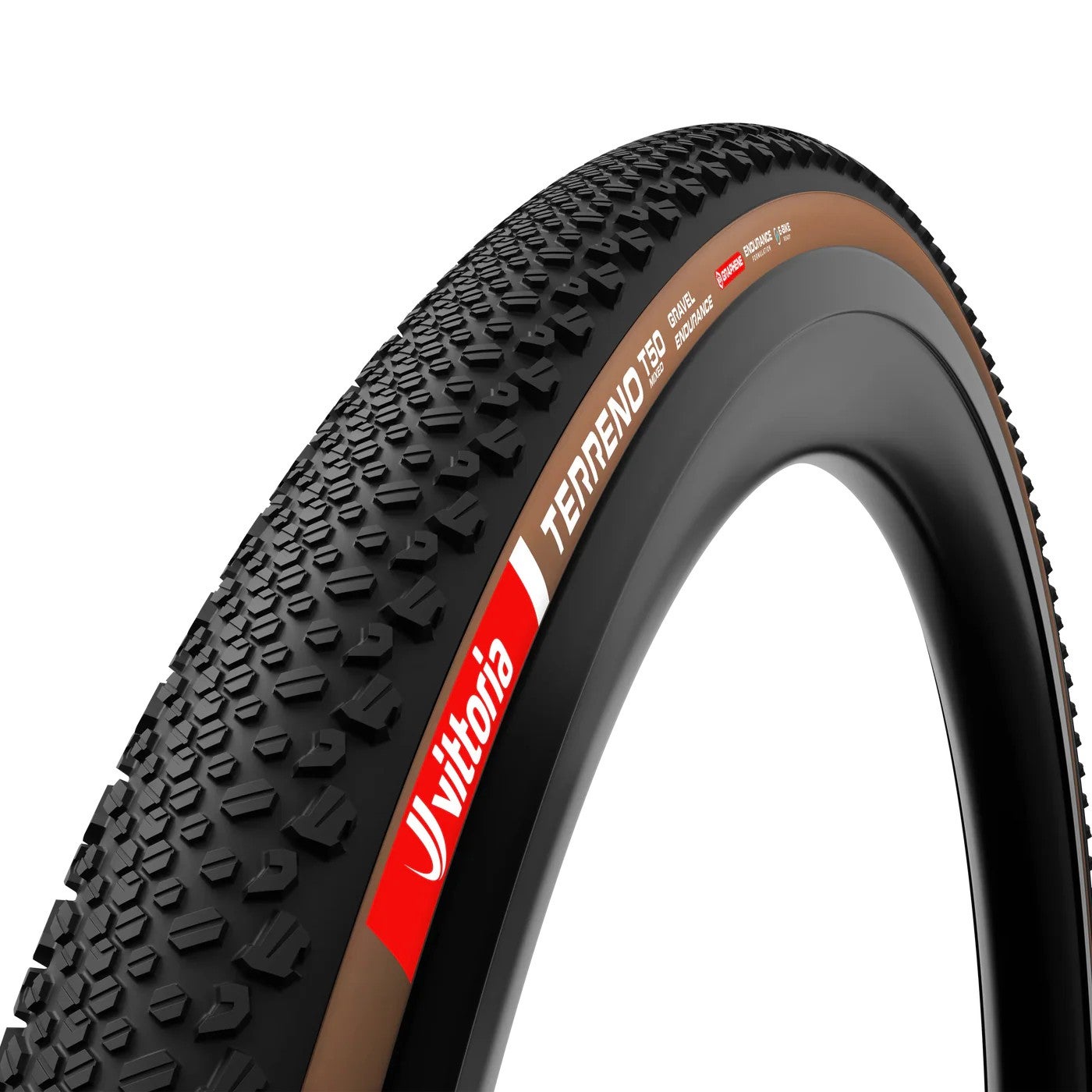 Vittoria Terreno T50 TLR Brun 622mm Dekk by Sykkelkomponenter