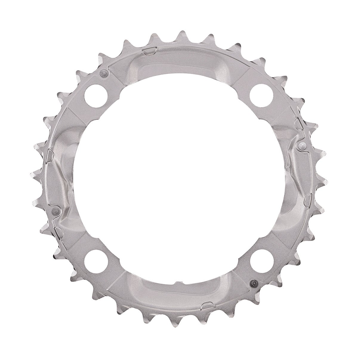 Shimano Deore FC-M532, 9-delt, 104mm bcd, Sølv 32T Drev by Sykkelkomponenter
