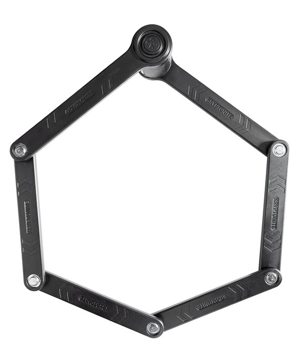 Kryptonite Keeper 510, 5mm link x 100cm Foldbar Sykkellås by Sykkelkomponenter