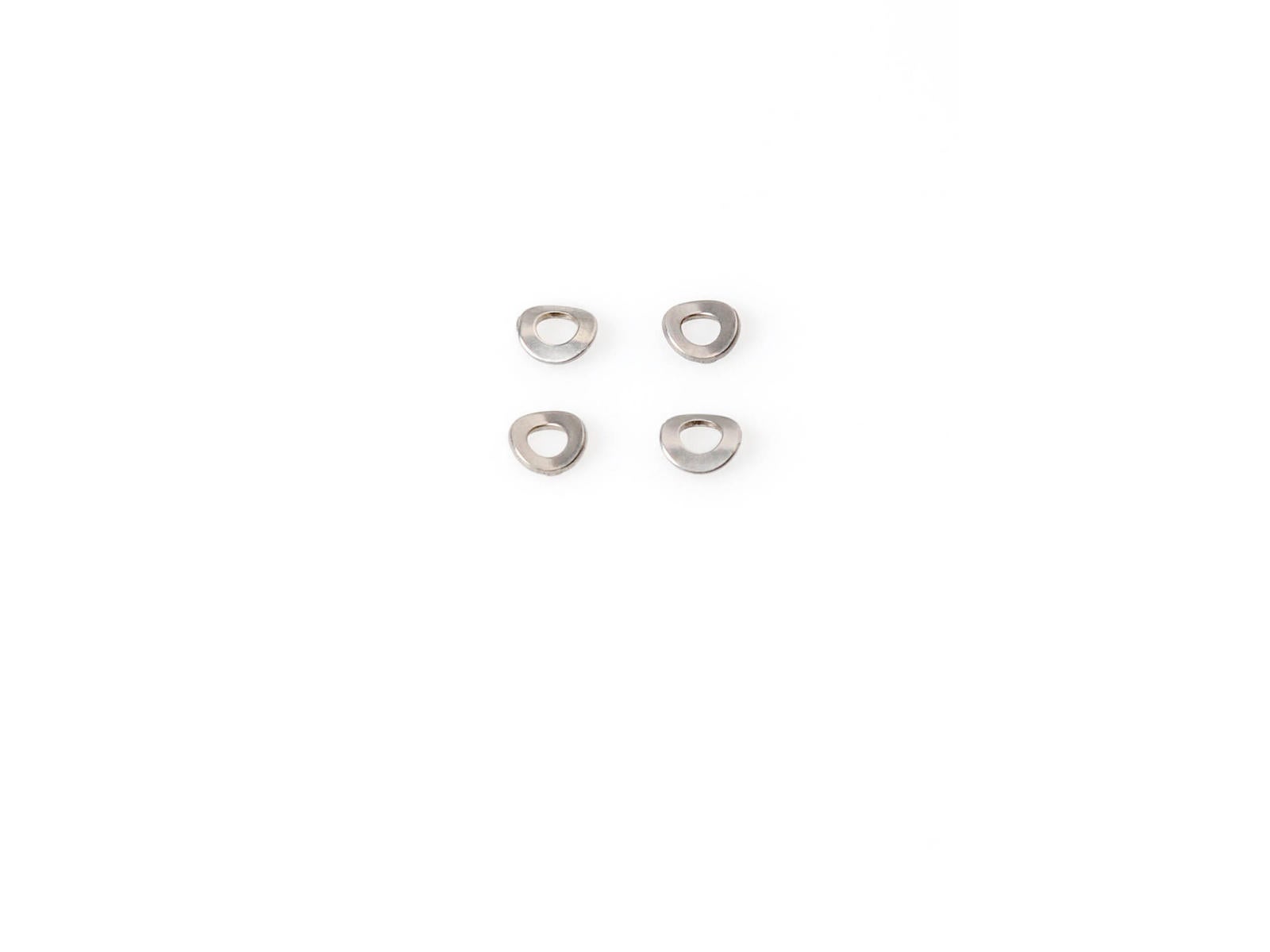 DT Swiss Nipple Washers 8,5/4,3 x 0,9mm Sølv by Sykkelkomponenter