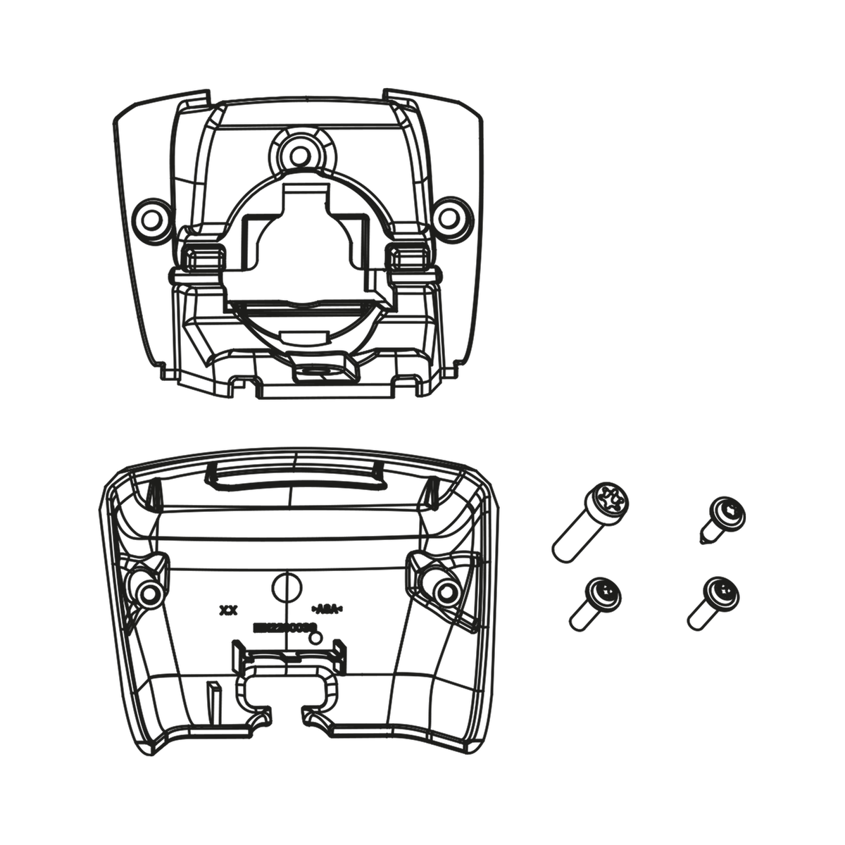 Bosch Mounting Kit Powerpack Frame Smart System by Sykkelkomponenter