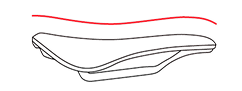 Selle Italia - Bølget form.png