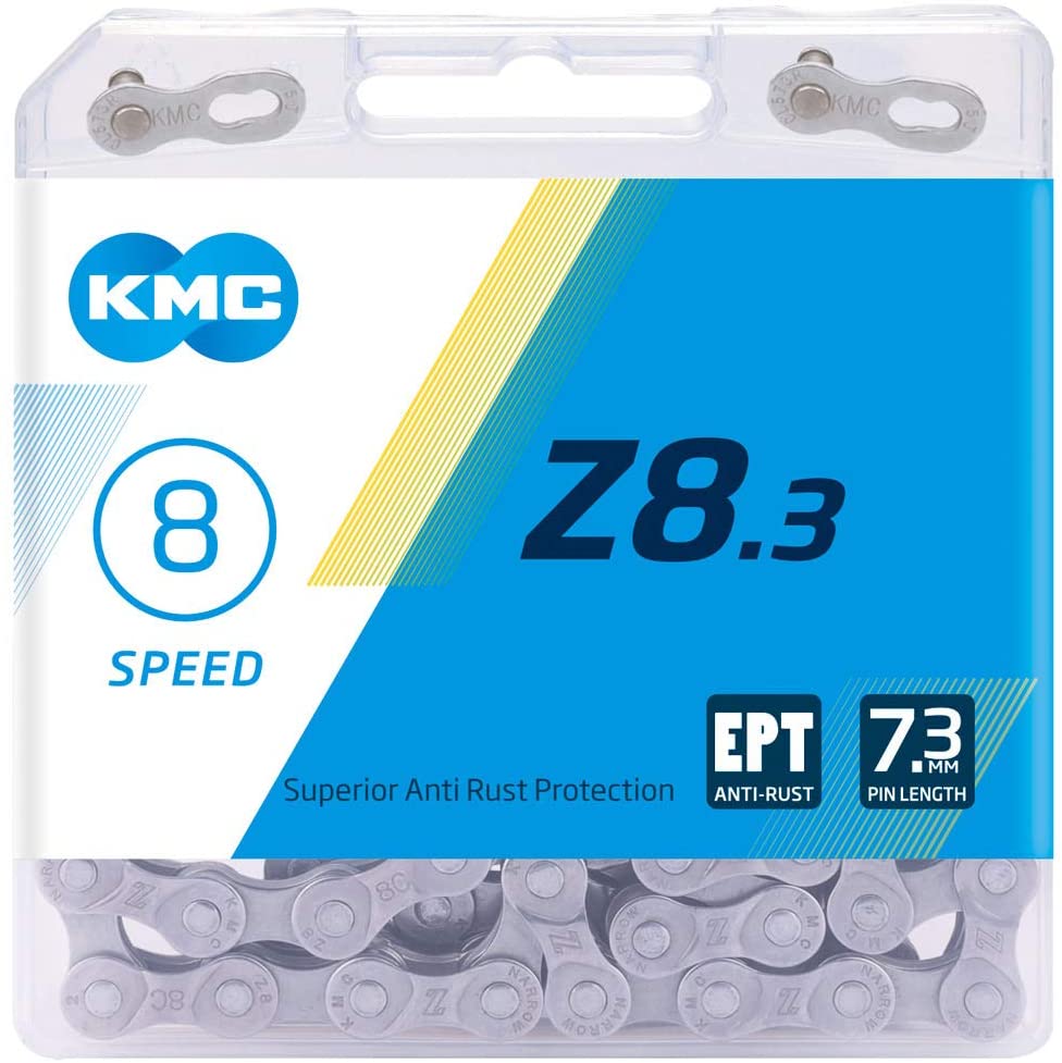 Kmc Z8 EPT Anti-Rust 6/7/8-delt, 114 ledd Sykkelkjede by Sykkelkomponenter