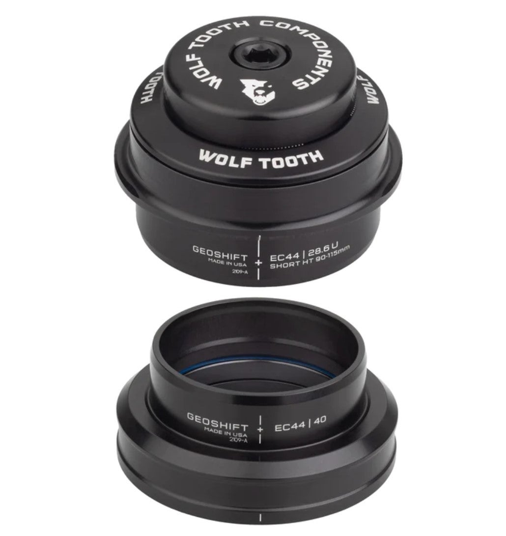 Wolf Tooth Geoshift 2 EC44/28.6 EC44/40 Kort Styrelager by Sykkelkomponenter