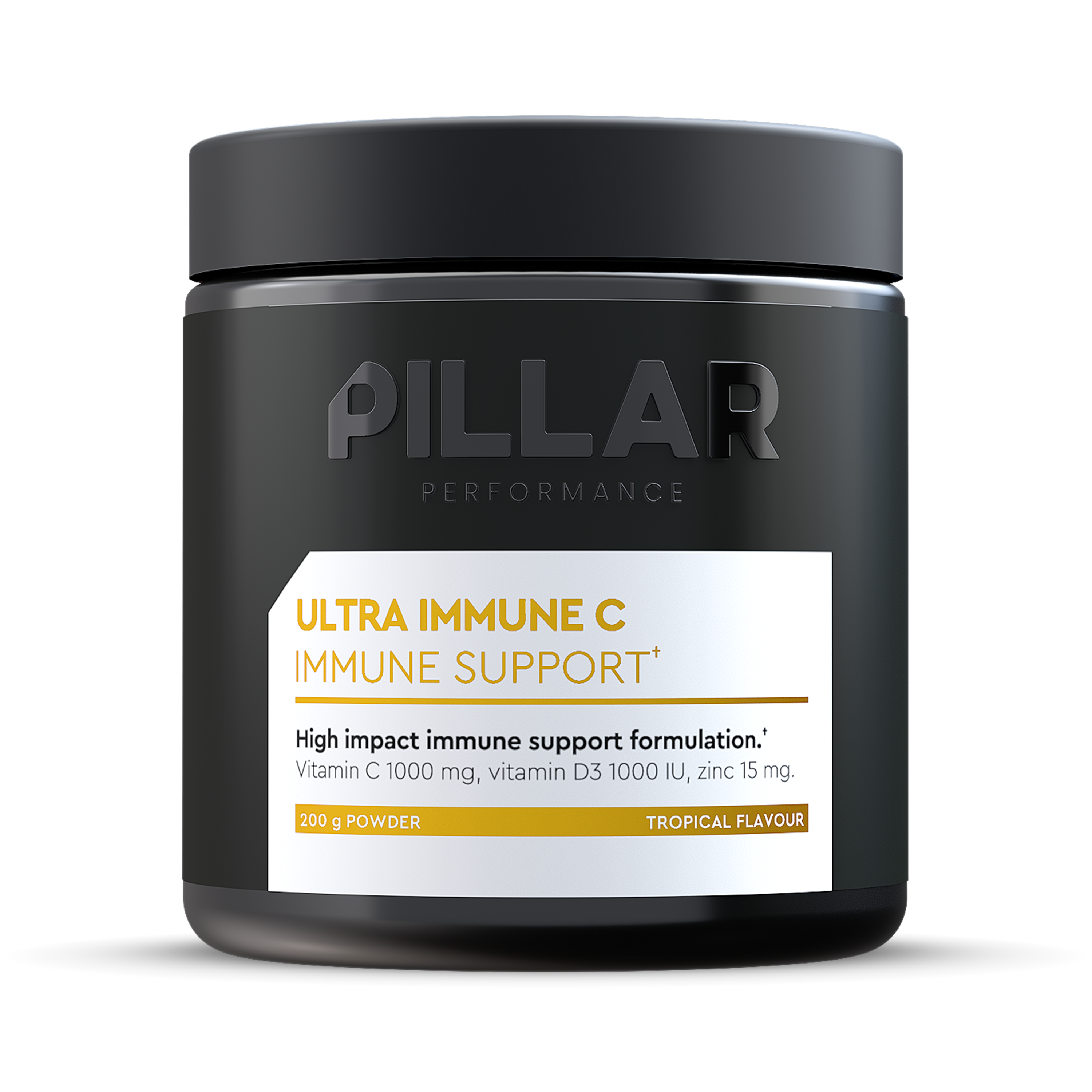 Pillar Performance Ultra Immune C 200 gram Tropical Pulver by Sykkelkomponenter