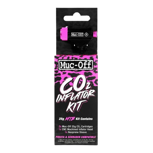 Muc-Off Co2 pumpe MTB Inflator Kit by Sykkelkomponenter