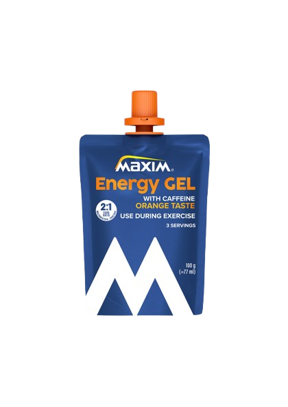 Maxim Instant Appelsin med Koffein Energigel by Sykkelkomponenter