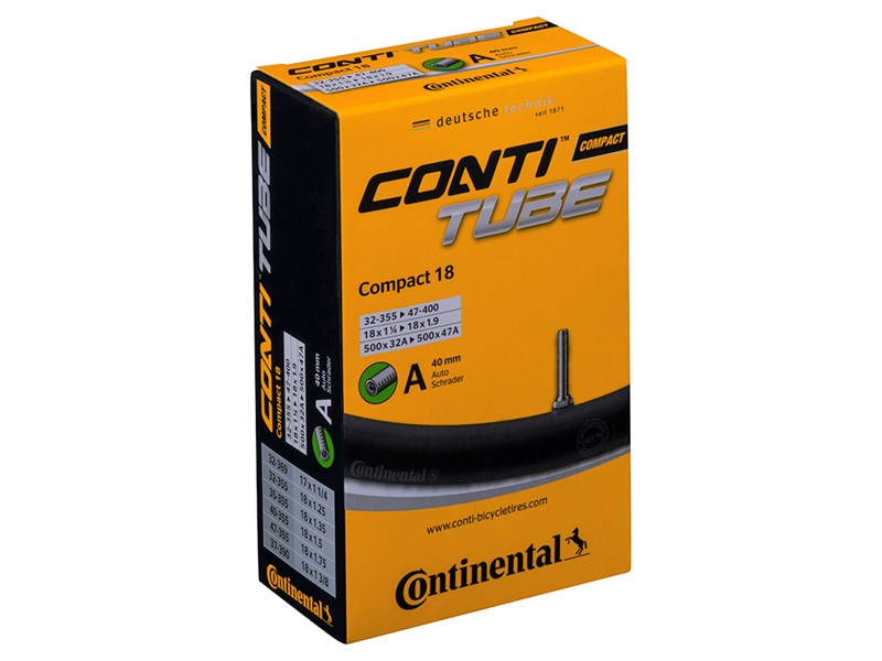 Continental Compact 18 x 1,30-1,90 Bilventil Slange