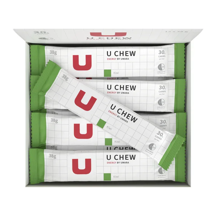Umara U Chew Kiwi Energigummi 12 stk