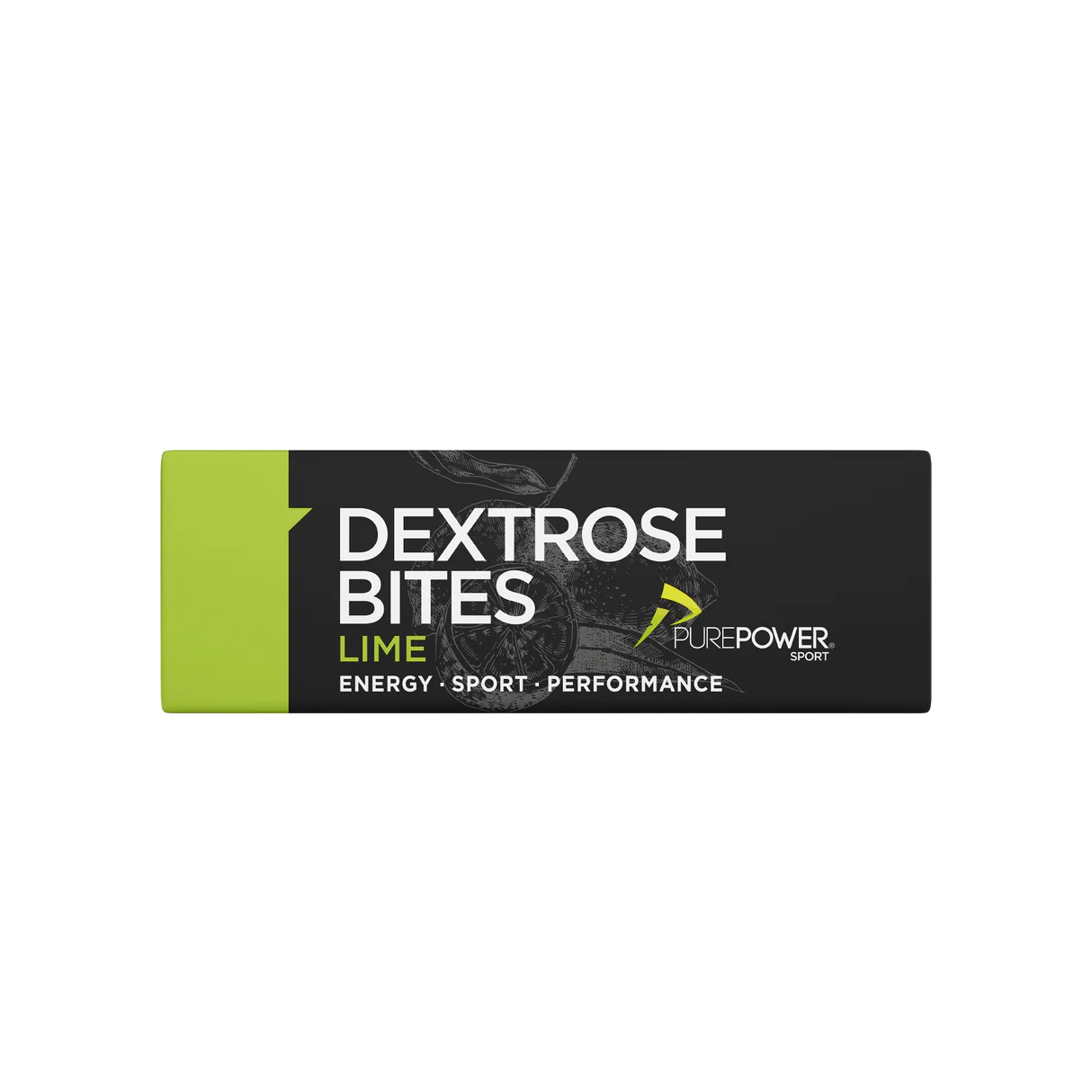 PurePower Dextrose Lime Bites by Sykkelkomponenter