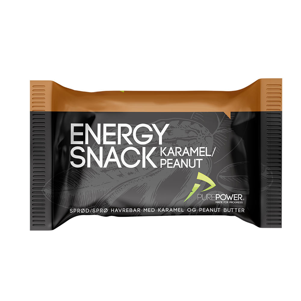 PurePower Energy Snack Caramel & Peanut Bar by Sykkelkomponenter
