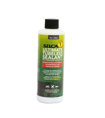 Silca Ultimate Tubeless Sealant FiberFoam 236 ml Guffe by Sykkelkomponenter