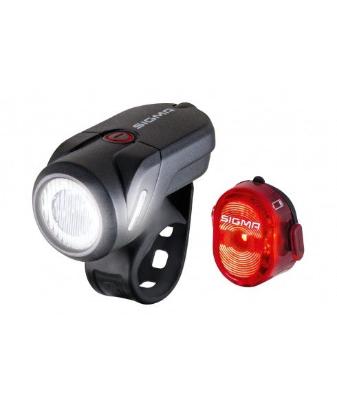 Sigma Sport Aura 35 + Nugget ll StVZO Lyssett by Sykkelkomponenter
