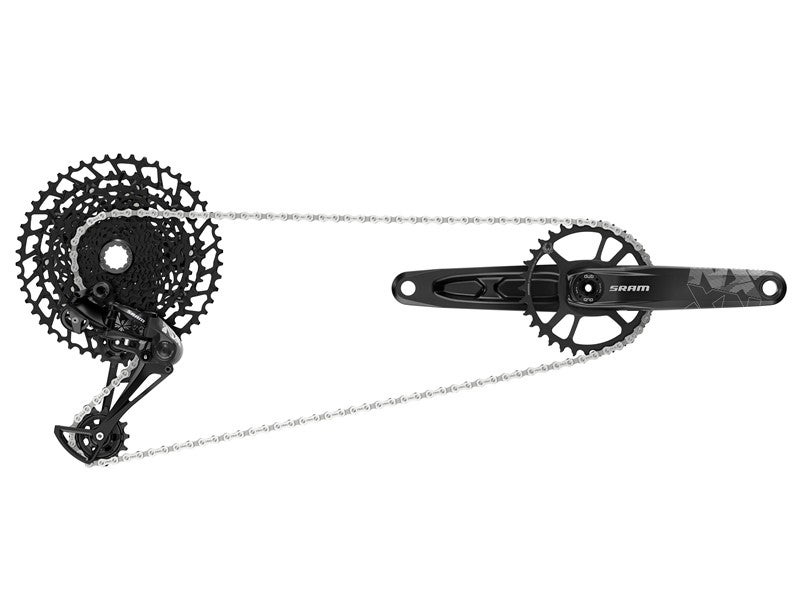 SRAM NX Eagle DUB Boost, 175mm, 11-50T, 32T 1x12-delt Girgruppe by Sykkelkomponenter