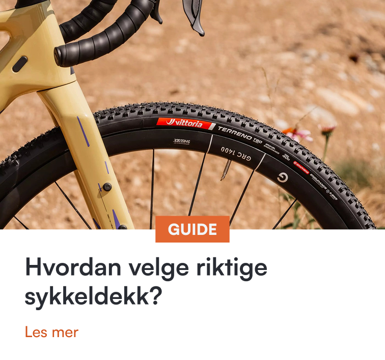 Hvordan velge riktig sykkeldekk