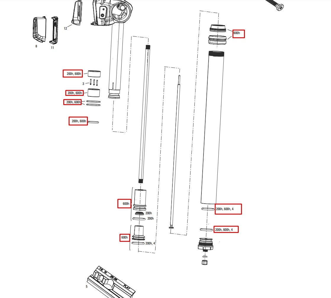RockShox 600T/3År Service Kit Reverb AXS | Sykkelkomponenter.no