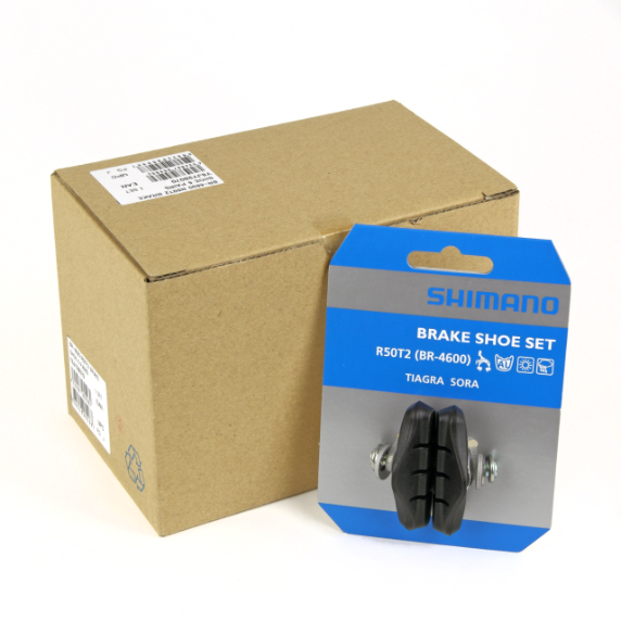 Shimano R50T2 Bremseklosser 5 par Hel eske by Sykkelkomponenter