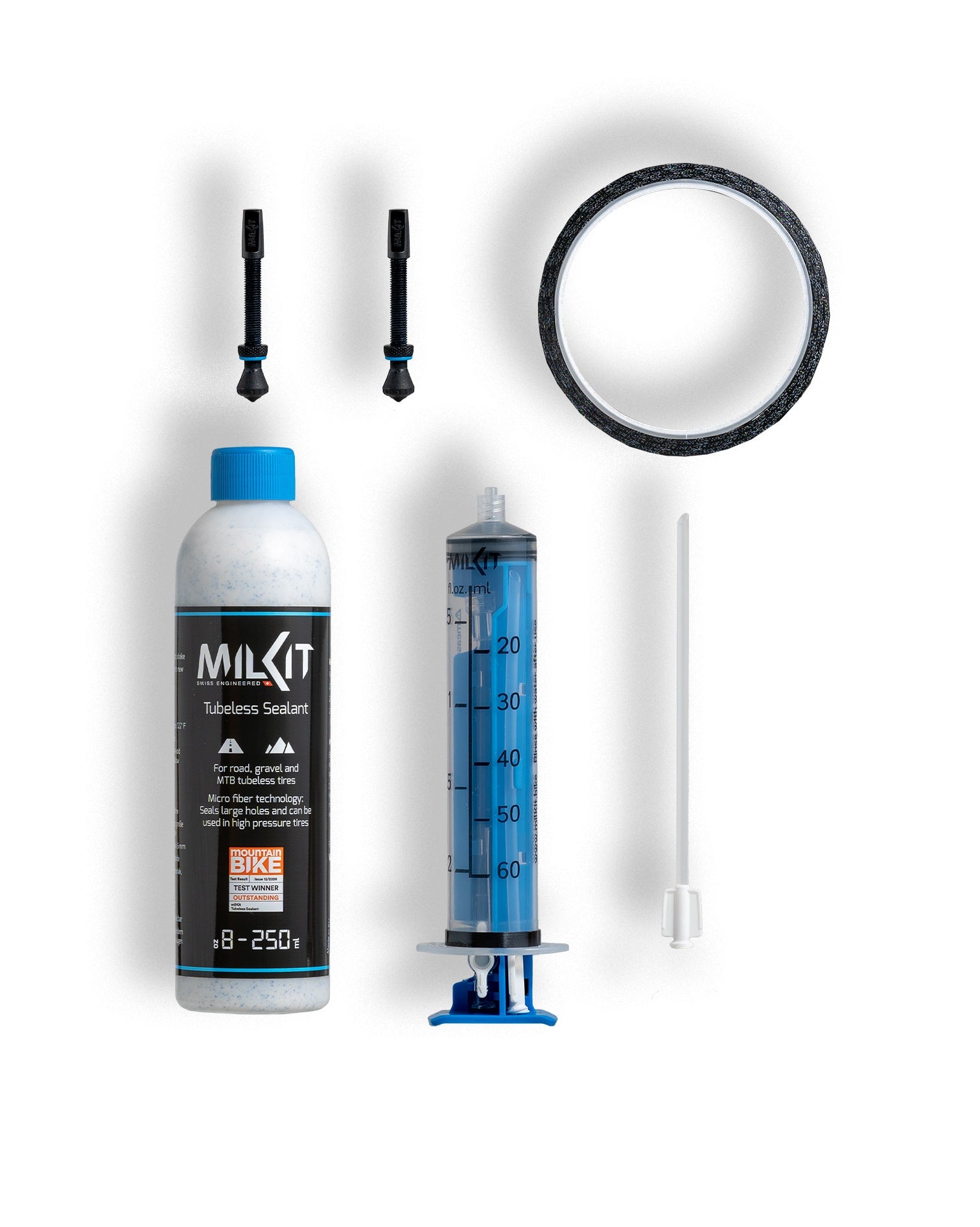 milKit Tubeless Conversion Kit by Sykkelkomponenter