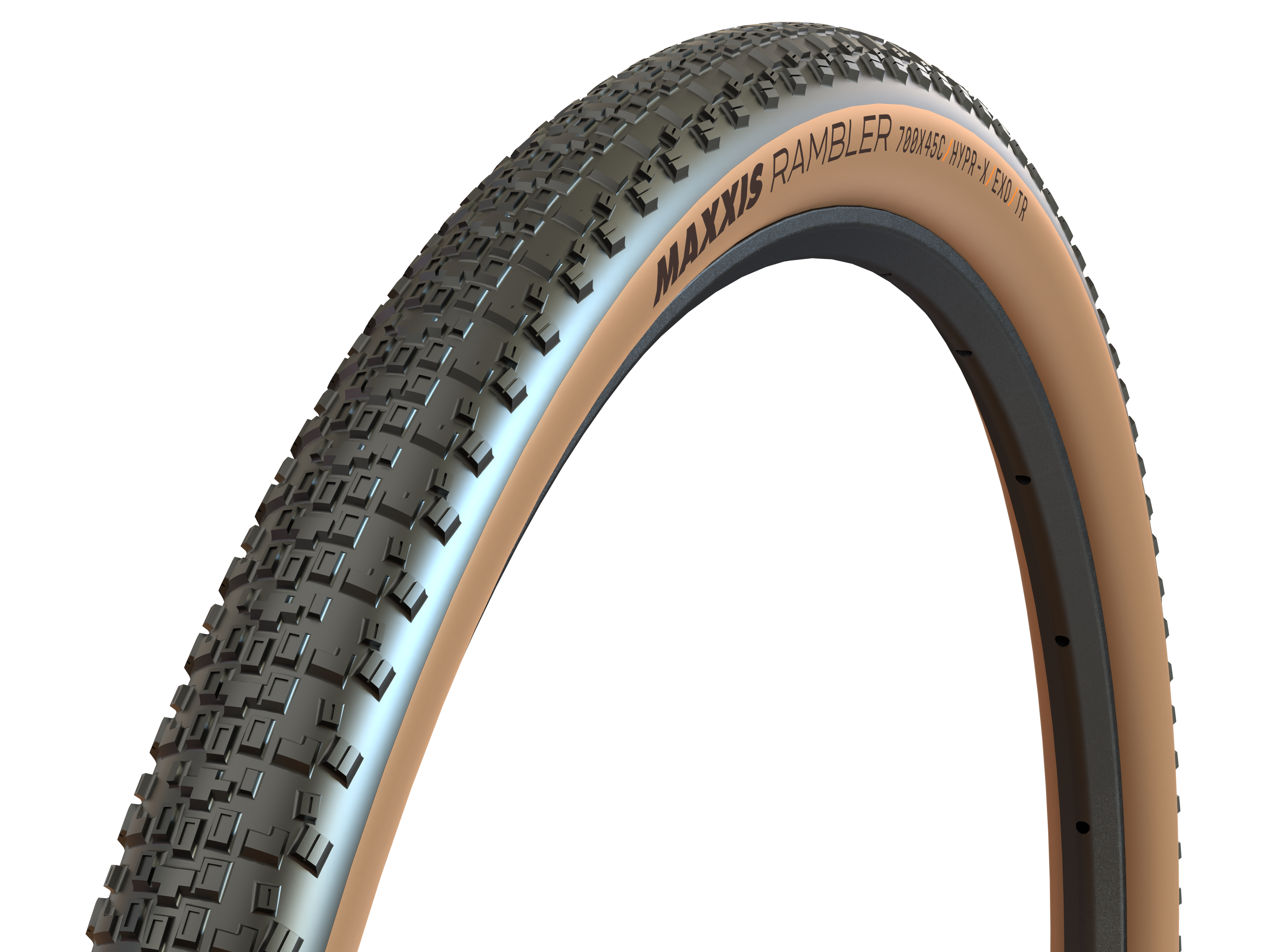 Maxxis Rambler Gravel HYPR-X 622mm Tanwall Sykkeldekk by Sykkelkomponenter