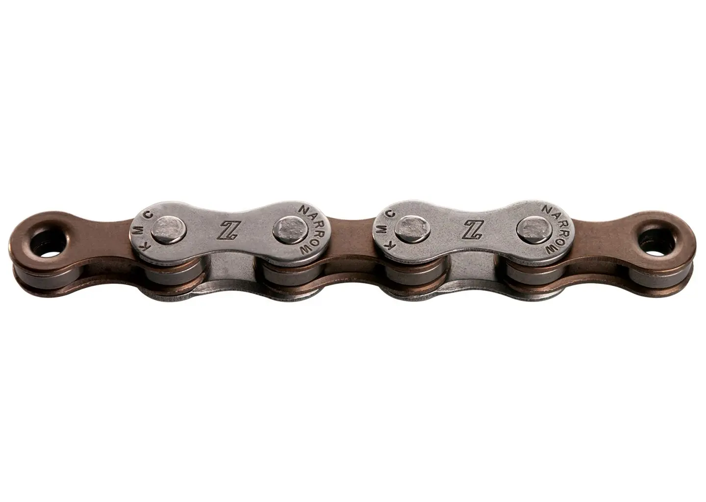 KMC Z7 Grey/Brown 6/7-delt Sykkelkjede by Sykkelkomponenter