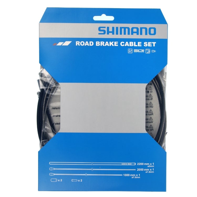 Shimano Dura Ace 7800 Bremsewiresett - Svart by Sykkelkomponenter