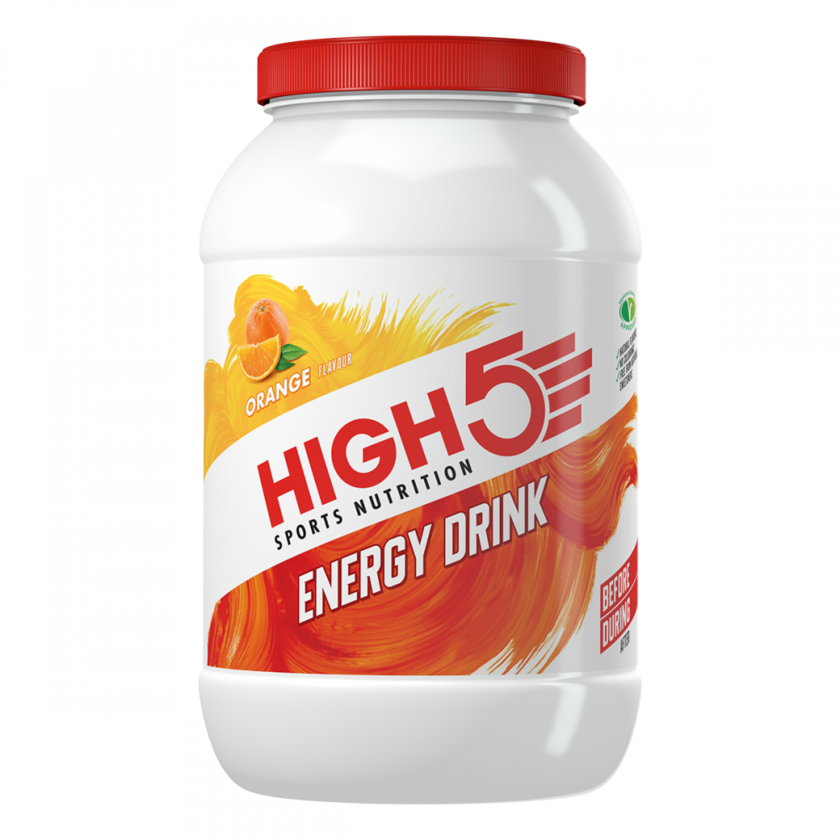 High5 Energy Drink Appelsin 2,2kg Sportsdrikk Pulver