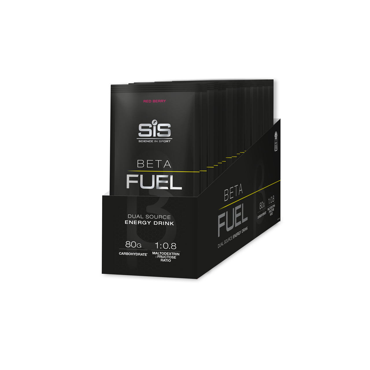 SIS Beta Fuel 80 Røde Bær 15 stk by Sykkelkomponenter