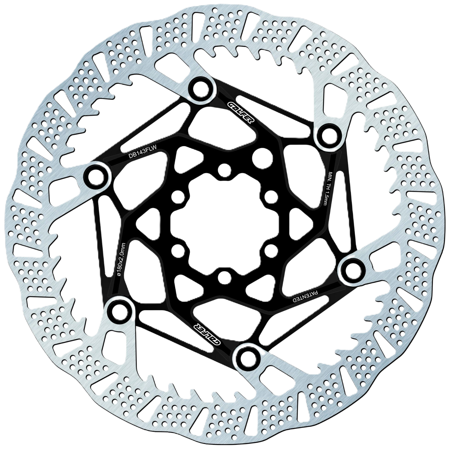 Galfer Disc Shark Evo Black 2.0 6-Bolts Bremseskive