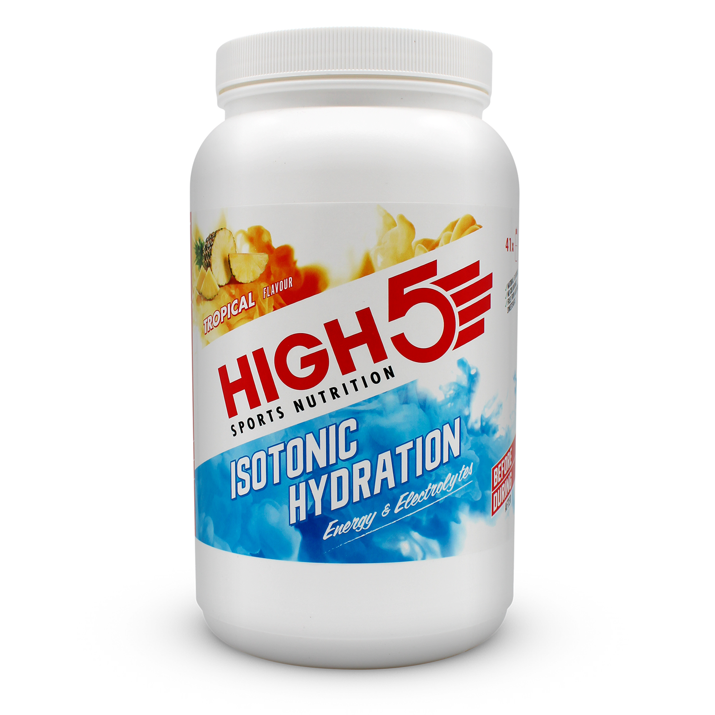 High5 Isotonic Hydration Drink Tropisk, 1.2 KG by Sykkelkomponenter