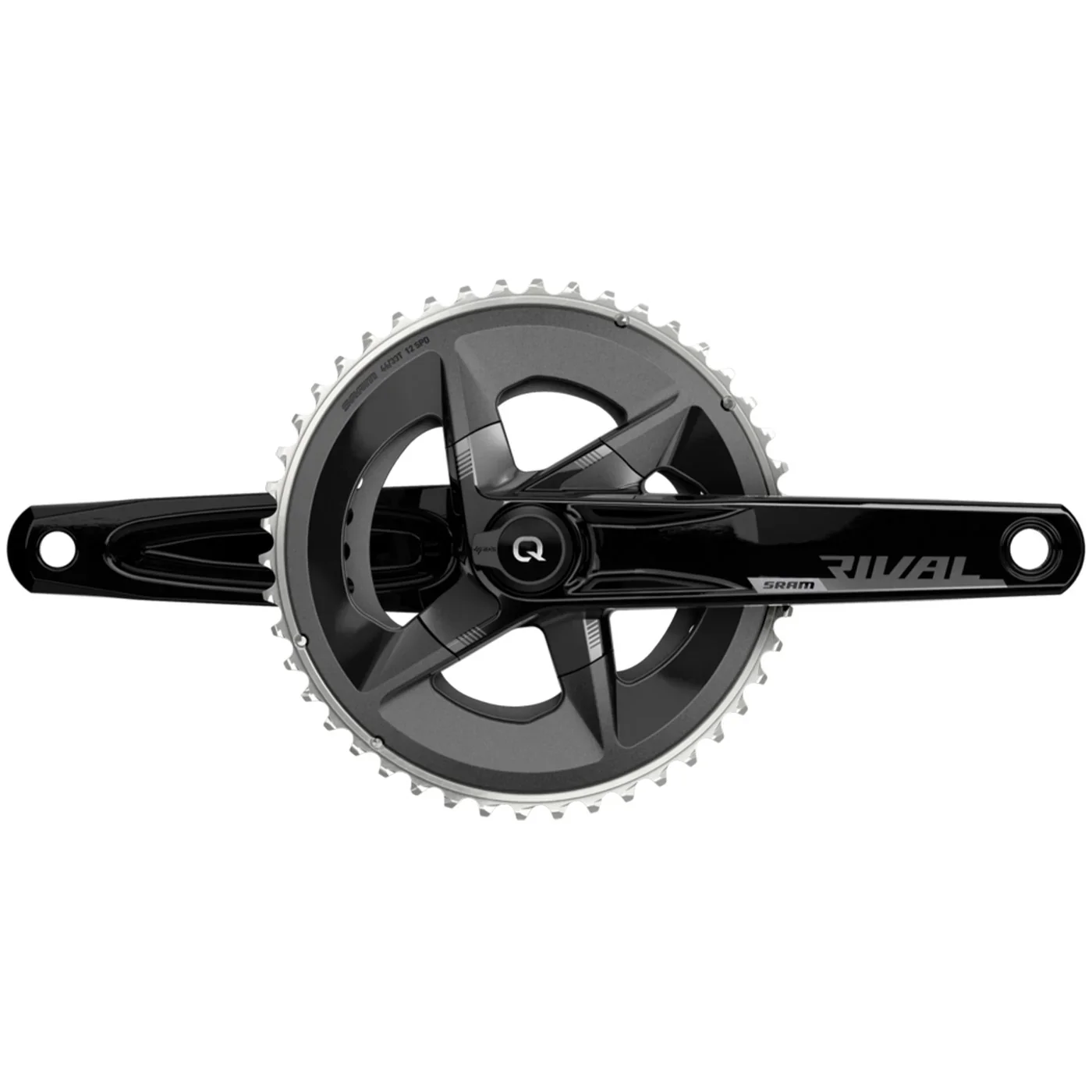 SRAM Rival AXS D1 DUB 48/35T Wattmåler Kranksett by Sykkelkomponenter