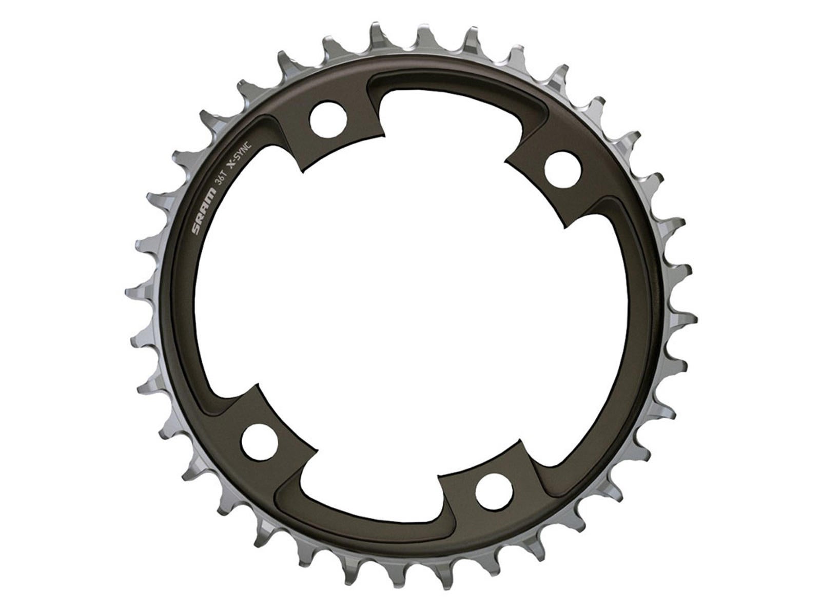 SRAM 107mm X-Sync 12-Delt Blast Black Krankdrev by Sykkelkomponenter
