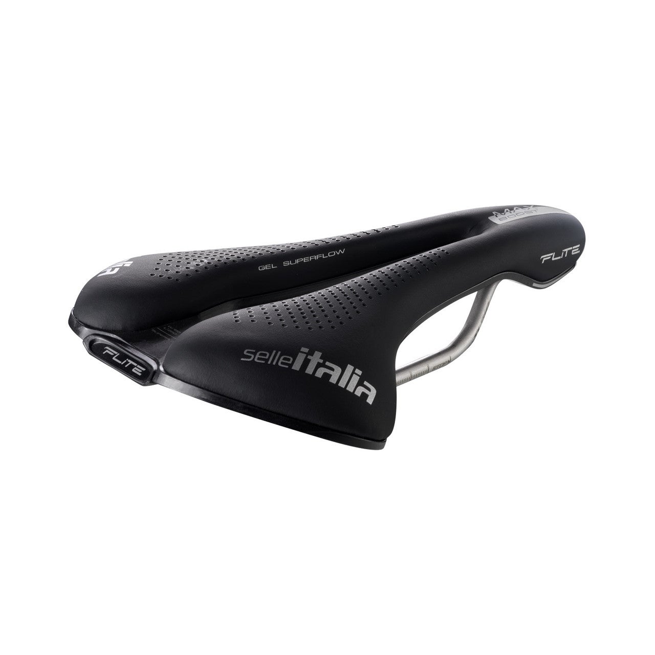 Selle Italia MAX Flite Boost Ti 316 Gel SuperFlow Sete by Sykkelkomponenter