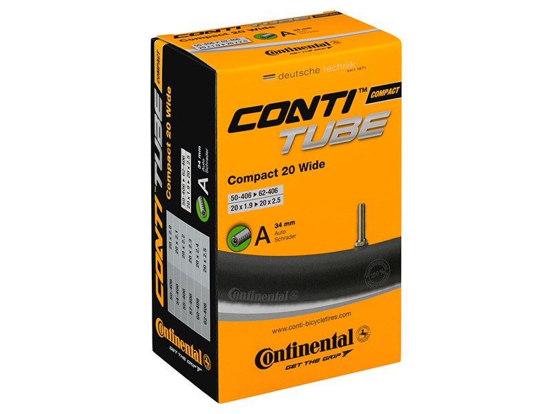 Continental Compact Wide 20 x 2,00-2,40 Bilventil Slange