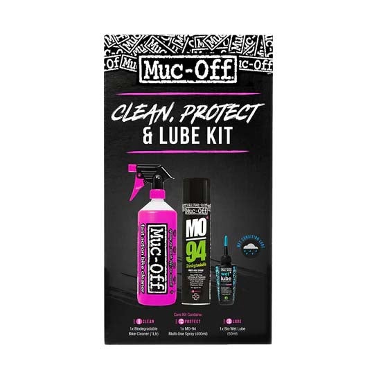 Muc-Off Clean, Protect og Kjedeolje Kit by Sykkelkomponenter