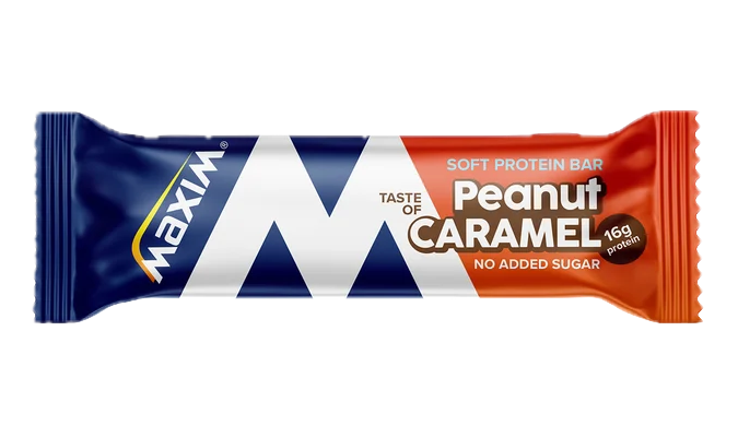 Maxim Soft Peanøtt Karamell Proteinbar by Sykkelkomponenter