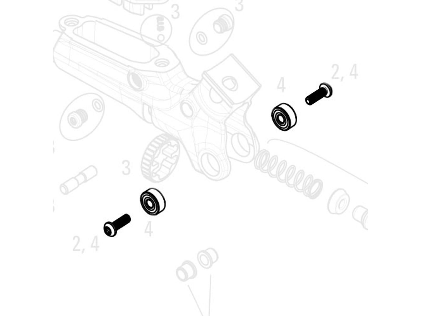 SRAM Bearing Kit for Guide RSC/Ultimate/X0 Trail by Sykkelkomponenter