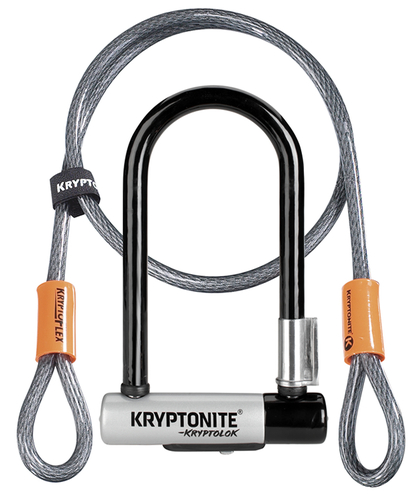 Kryptonite KryptoLok Mini-7, Bøylelås og Wire