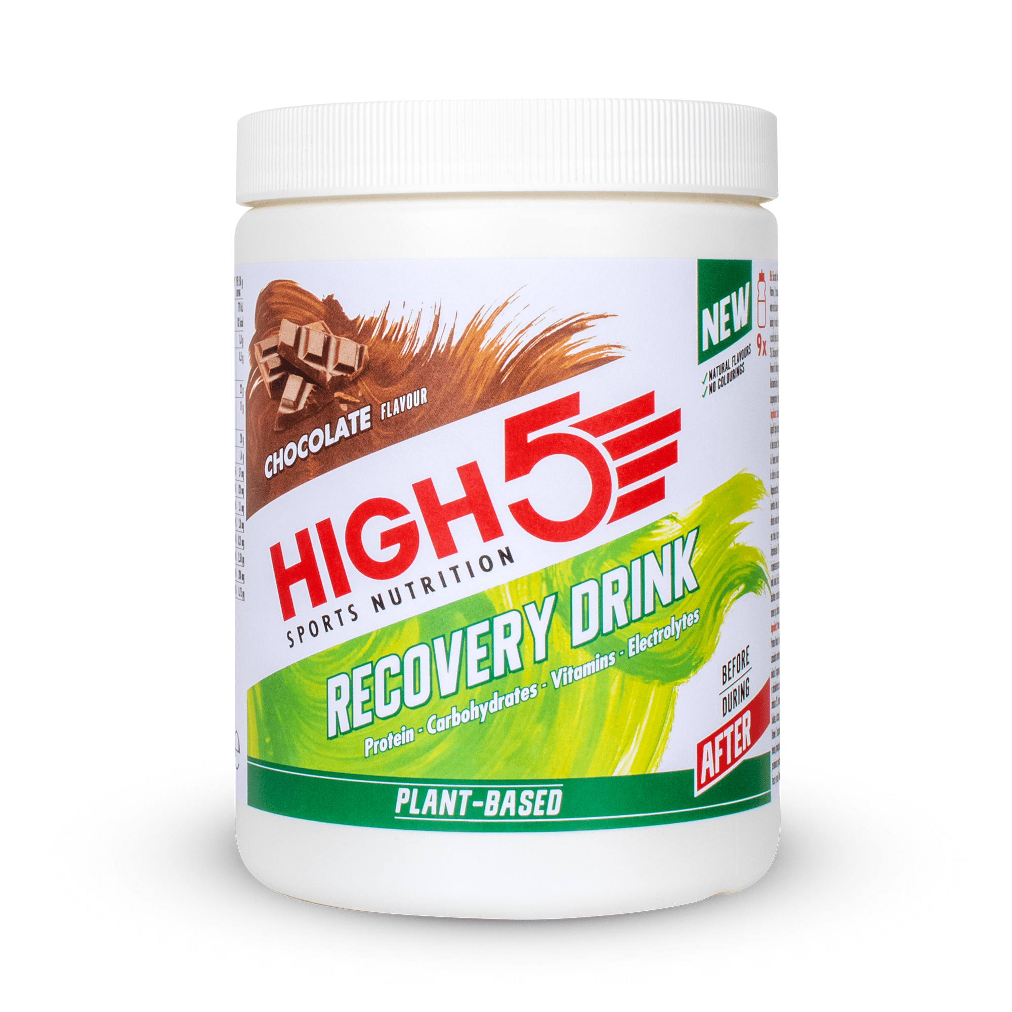 High5 Plantebasert Sjokolade Recovery Drink by Sykkelkomponenter