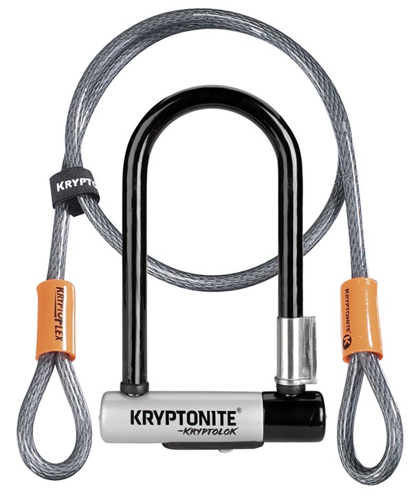 Kryptonite KryptoLok Mini-7, Bøylelås og Wire by Sykkelkomponenter