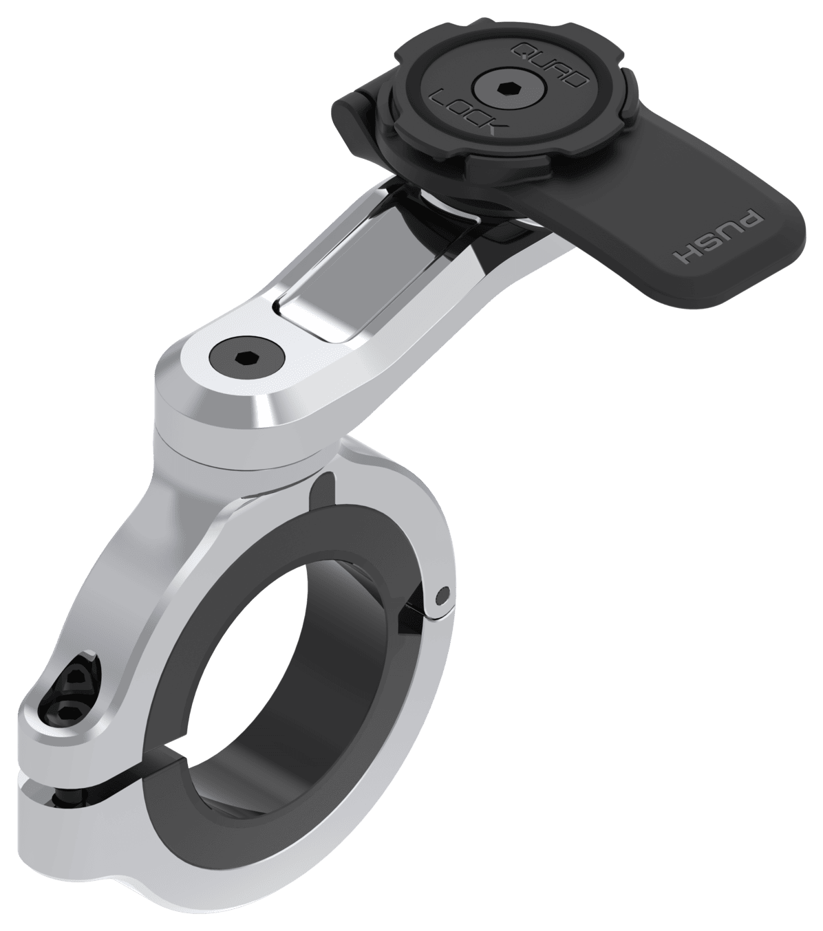 Quad Lock Handlebar Mount Pro Chrome Large by Sykkelkomponenter