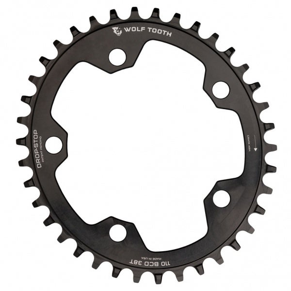 Wolf Tooth 110mm bcd, 5-bolts Ovalt drev by Sykkelkomponenter