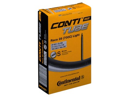 Continental Race Light, 20/25-622mm Presta Slange 