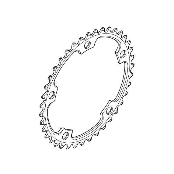Shimano Ultegra FC-6700 39T Krankdrev by Sykkelkomponenter