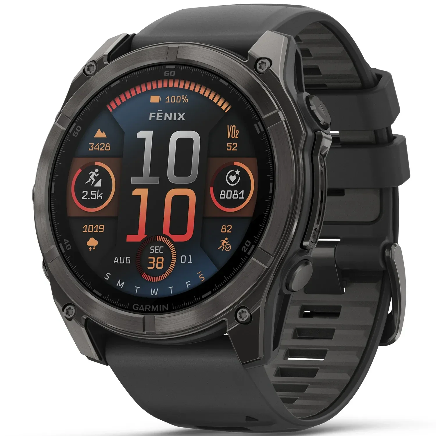 Garmin Fenix 8 Amoled Pulsklokke by Sykkelkomponenter